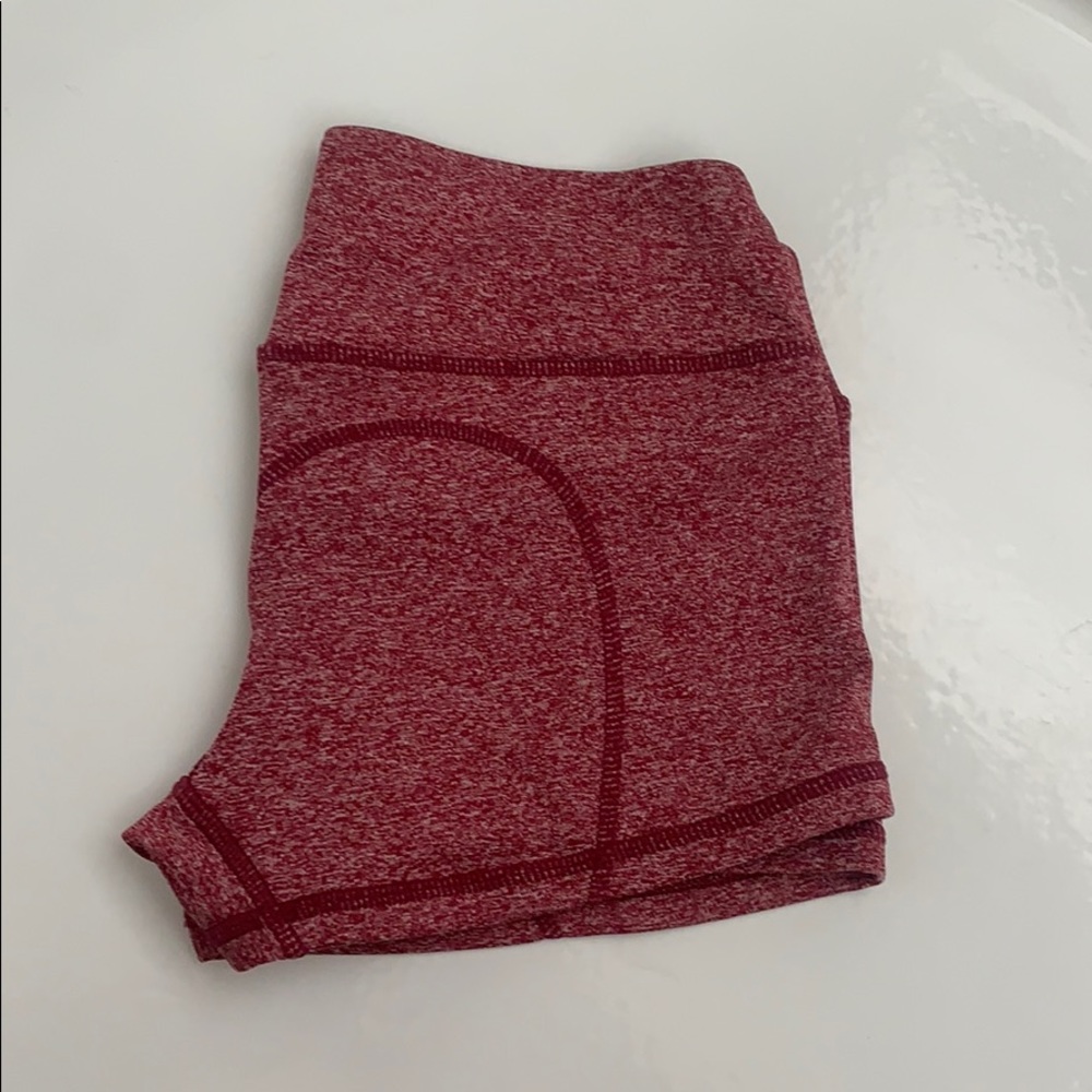 Vull Sport Maroon booty shorts